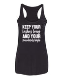 Keep Your Lashes Long & Standards High Tee & Tank