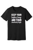 Keep Your Lashes Long & Standards High Tee & Tank