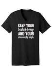 Keep Your Lashes Long & Standards High Tee & Tank