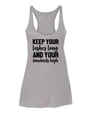 Keep Your Lashes Long & Standards High Tee & Tank
