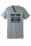 Keep Your Lashes Long & Standards High Tee & Tank