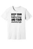 Keep Your Lashes Long & Standards High Tee & Tank