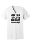 Keep Your Lashes Long & Standards High Tee & Tank