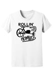 Rollin With My Homies Toddler Tee & Baby Onesie