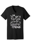 No Speaker Phone Tee & Tank