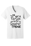 No Speaker Phone Tee & Tank