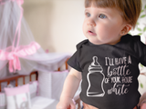 Bottle of House White Baby Onesie