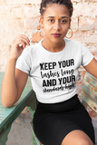 Keep Your Lashes Long & Standards High Tee & Tank